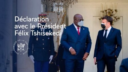 Déclaration conjointe avec Félix Tshisekedi, Président de la République démocratique du Congo.