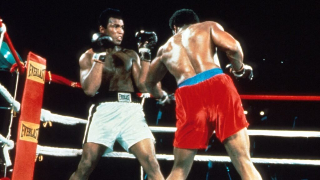 une version restaurée du documentaire en salles pour célébrer les cinquante ans du mythique combat entre Ali et Foreman en RDC
