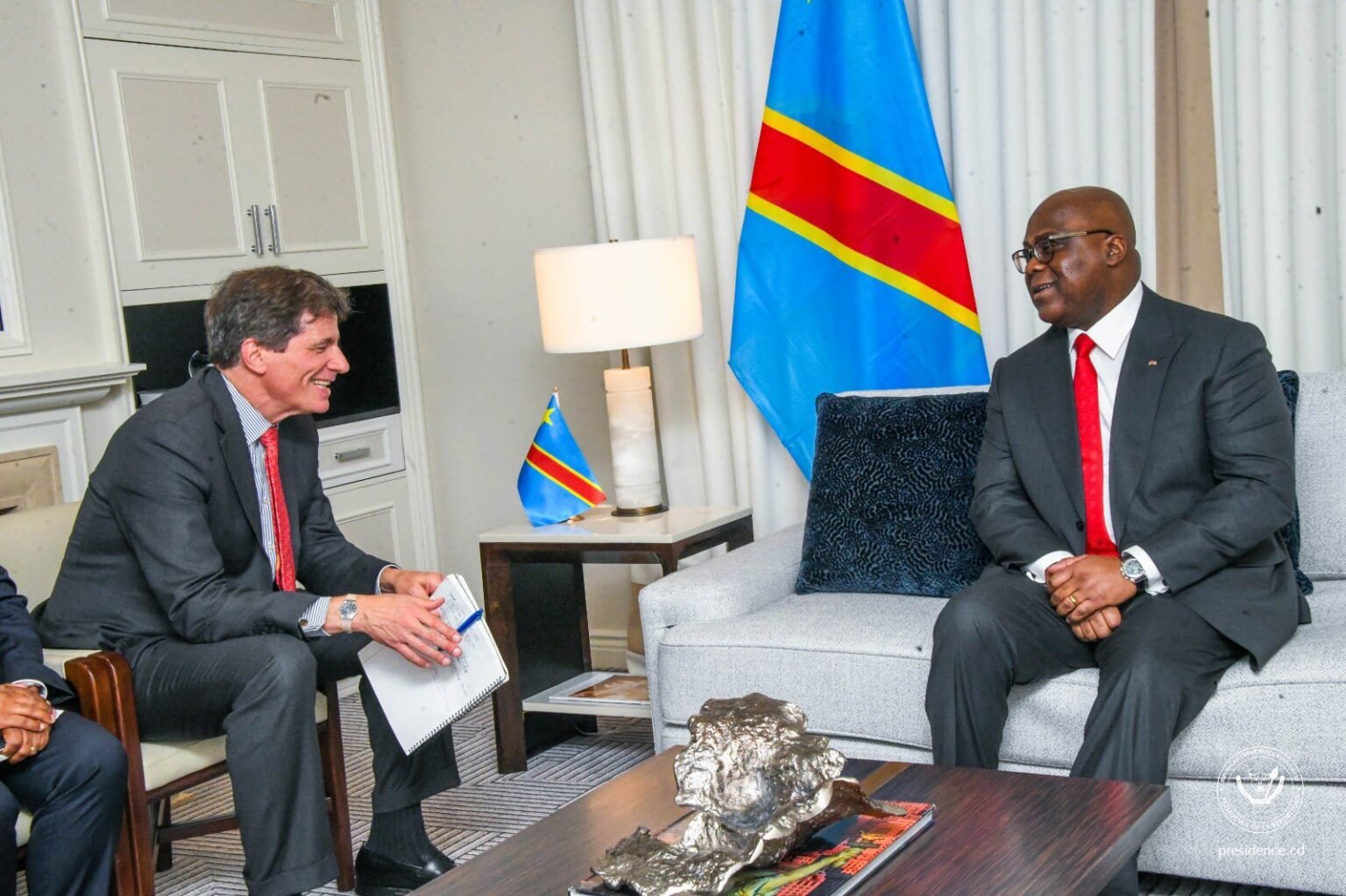 Les Etats-Unis expriment l’intérêt d’investir en RDC pour la transformation du coltan, du cobalt, du lithium et du cuivre