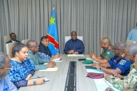 A Kisangani, Félix Tshisekedi demande aux responsables de l’armée d’assurer la paix et la sécurité sur le territoire national