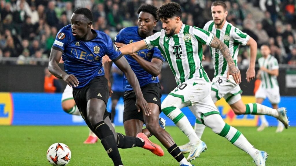 soirée catastrophe pour Nice face à Ferencvaros, l’Ajax écrase Qarabag, la Roma se relance
