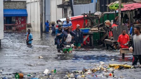 RDC : Kinshasa en partie inondée après des pluies diluviennes