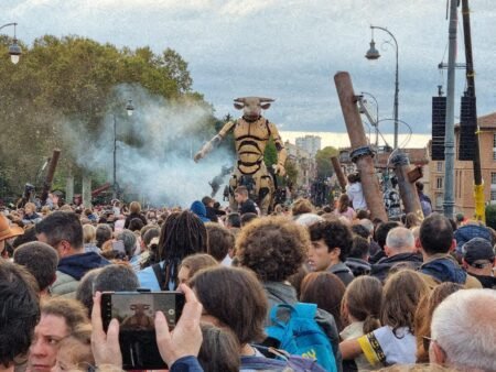 Spectacle de La Machine à Toulouse. Record de fréquentation ce week-end pour l’Opéra Urbain
