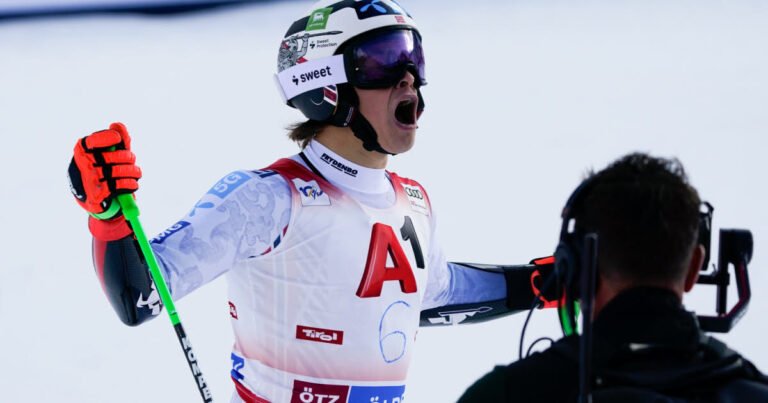 Ski alpin – Coupe du monde. Sölden : Alexander Steen Olsen et les Norvégiens signent un triplé devant Braathen, Hirscher se place