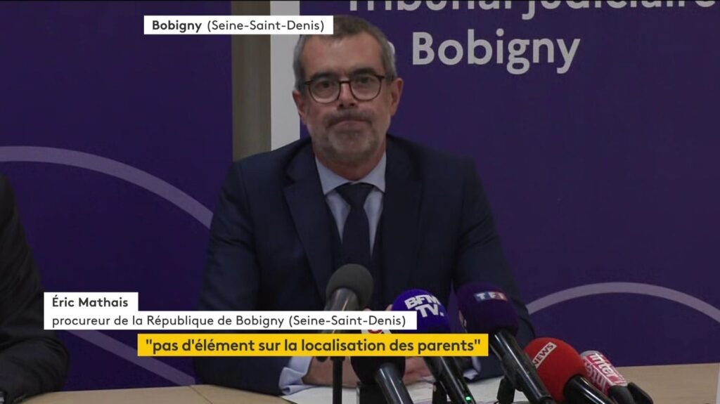 les parents et le bébé “n’ont toujours pas été retrouvés en Belgique”, annonce le procureur de Bobigny