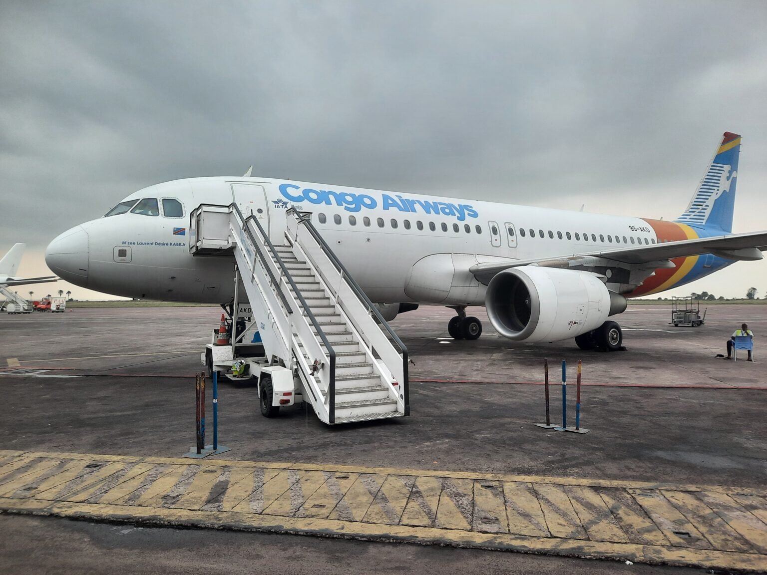 Congo Airways réceptionne un boeing 737 acquis en location