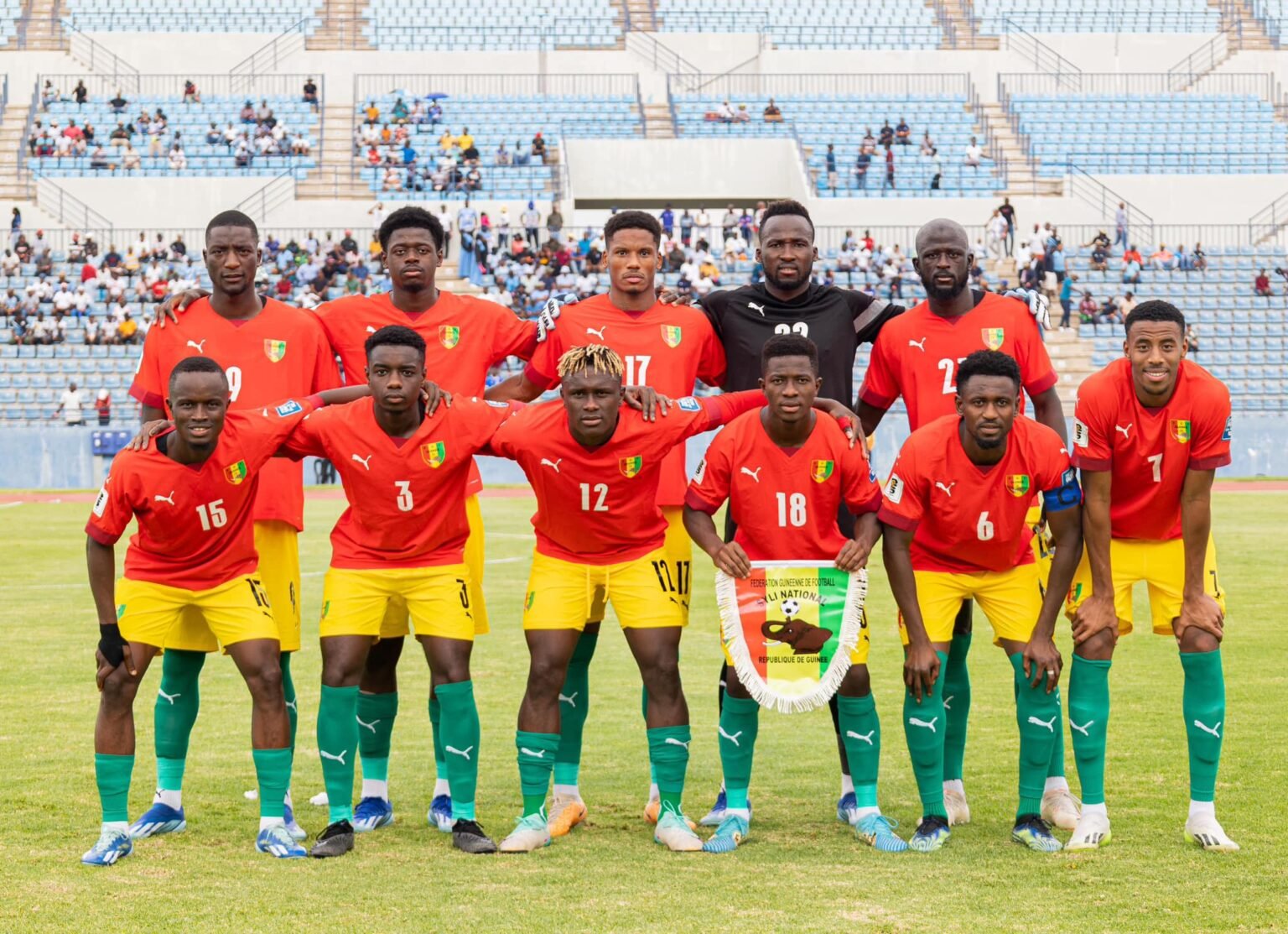 RDC : les cadres du Syli sont présents !