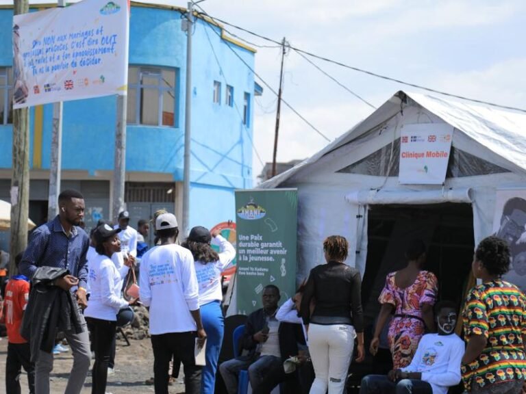 Goma : au Festival Amani, l’UNFPA sensibilise les jeunes sur la santé sexuelle et reproductive