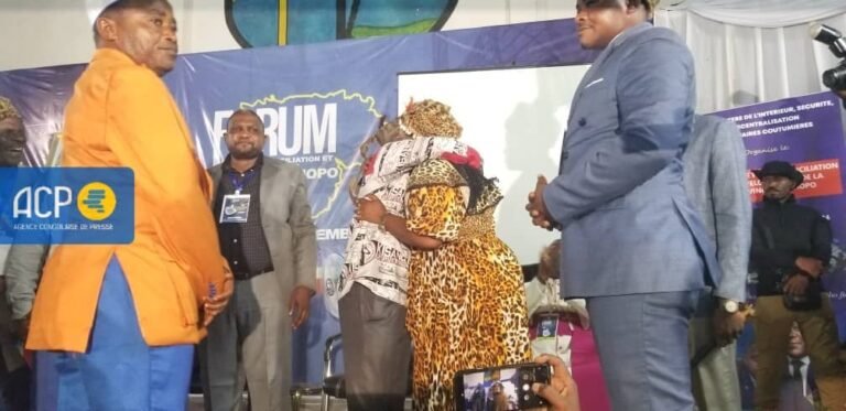 Tshopo : les communautés Mbole et Lengola signent un accord de paix