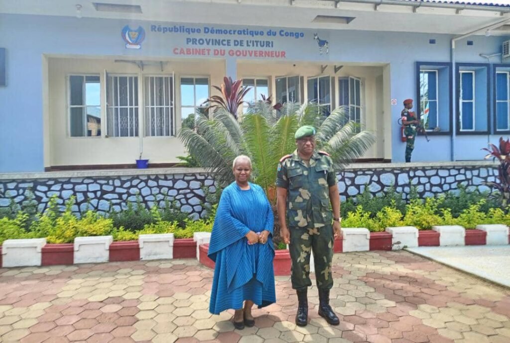 Le gouverneur de l’Ituri sollicite l’appui de la MONUSCO pour le rétablissement de la paix