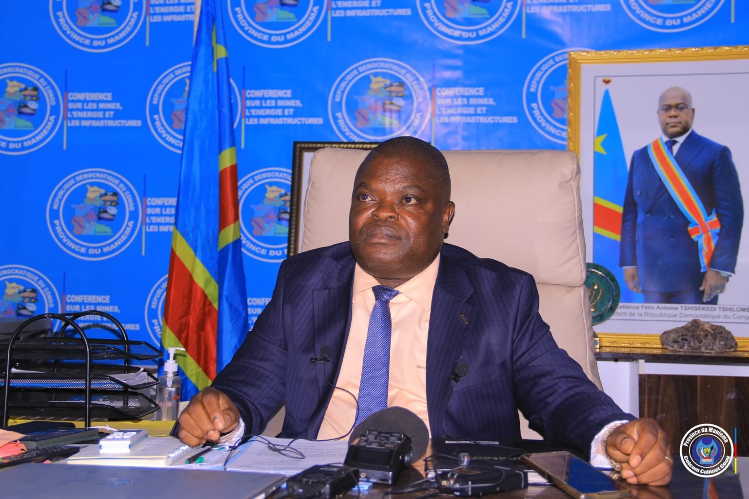 Le gouverneur du Maniema appelle les Congolais à cultiver l’esprit de détermination de Laurent-Désiré Kabila