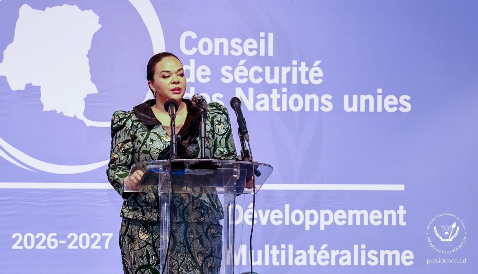 A New York, Thérèse Kayikwamba Note plus de 500 Mille Nouveaux DÉPLÉS EN TROIS SEMAINES AU NORD ET SUD-KIVU