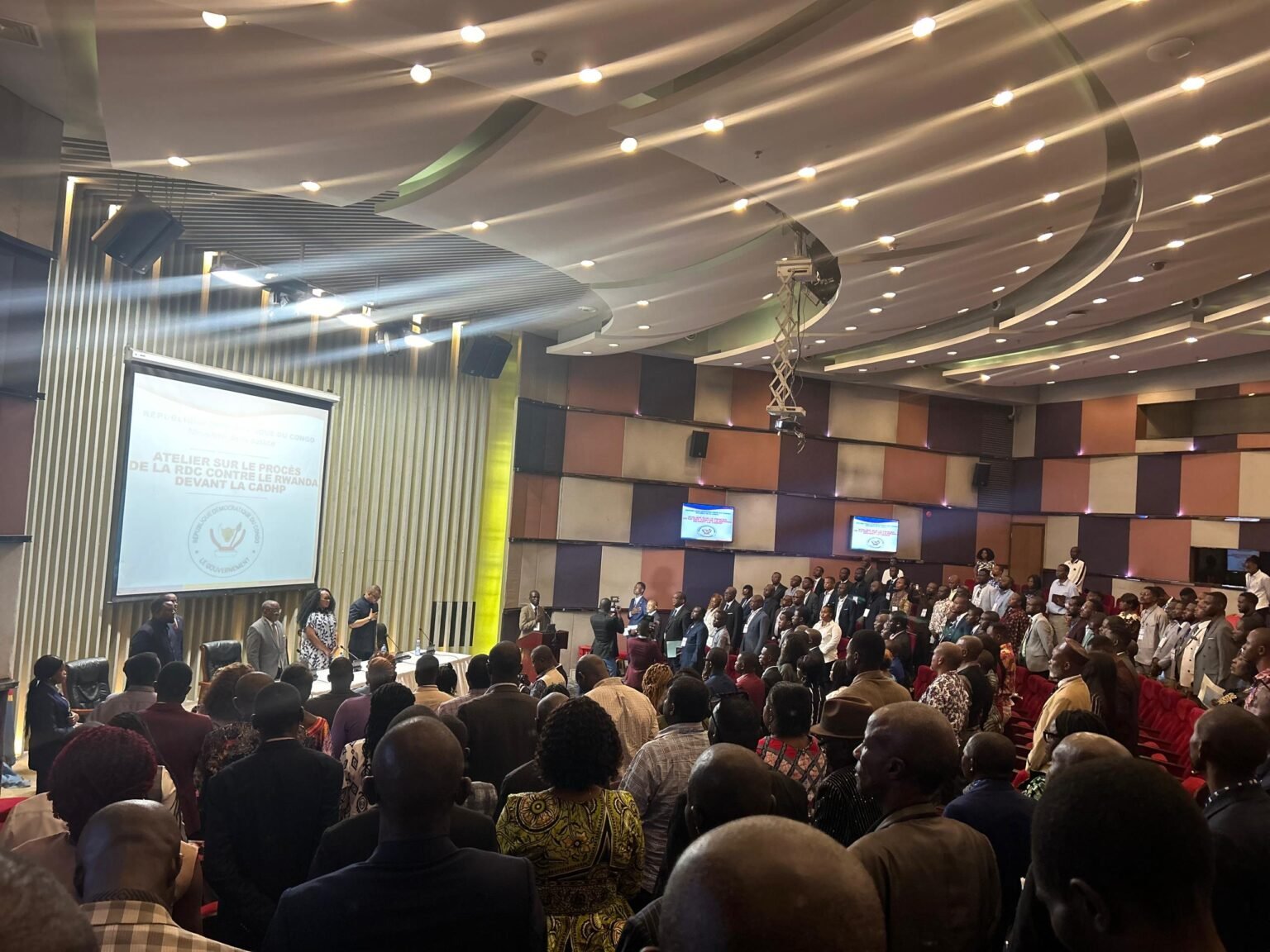 Plus de 500 experts mobilisés verser le Préparer le Procés rdc-rwanda Devant La cadhp