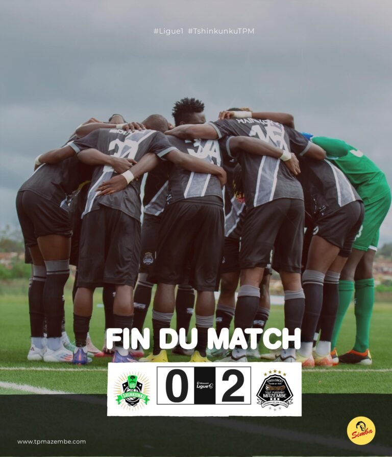 Linafoot: Mazembe bat tshinkunku et termine en ête du groupe a