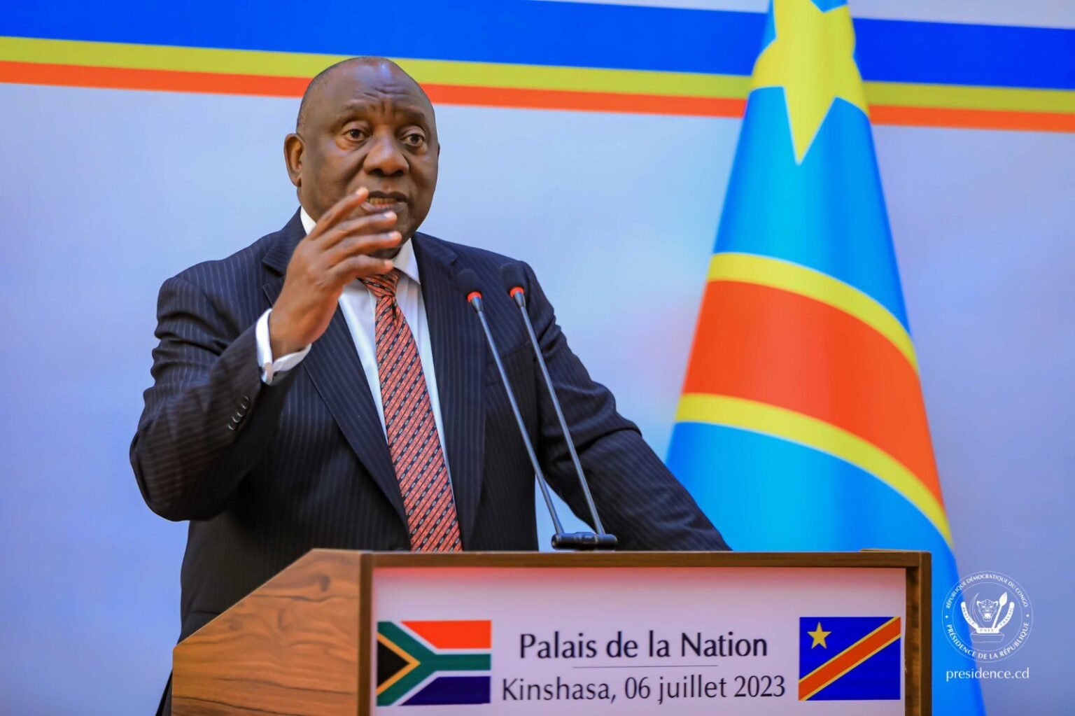 Cyril Ramaphosa: «L’Afrique du Sud Soutient le Droit du Peuple Congolais de Vivre à L’Abri de Toute Force Qui Pille ses Ressources Naturelles»