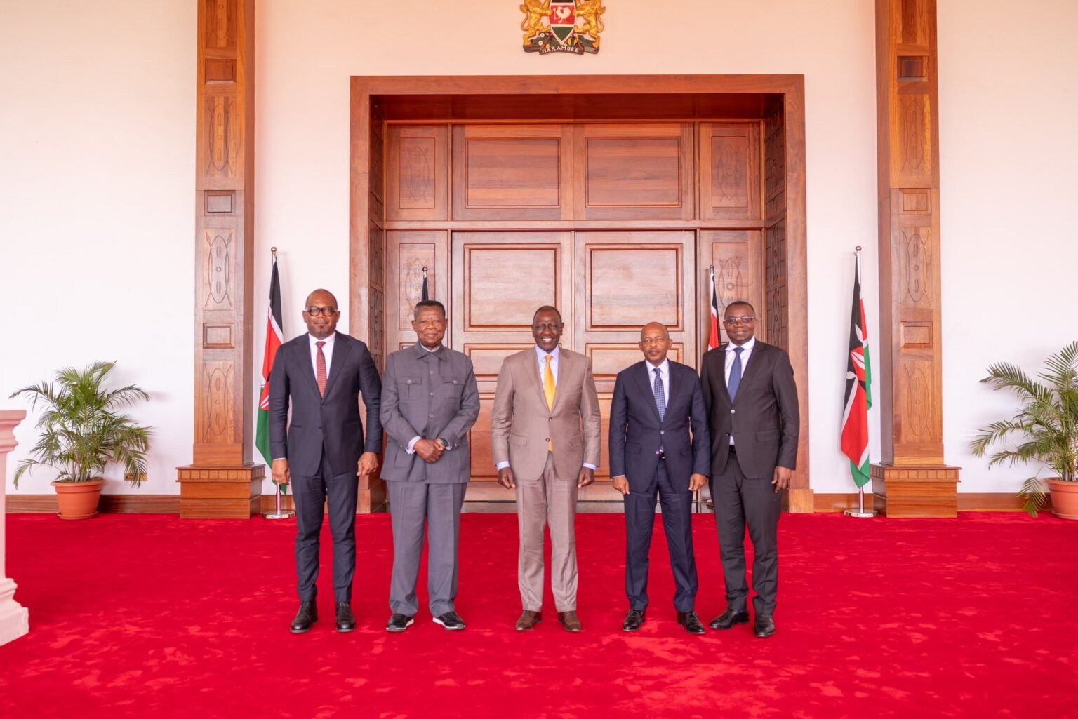 ECHANGE Entre le Pésident Kenyan et unité une désagrégation de Kinshasa sur L’Intécutée dans l’Est de la Rdc