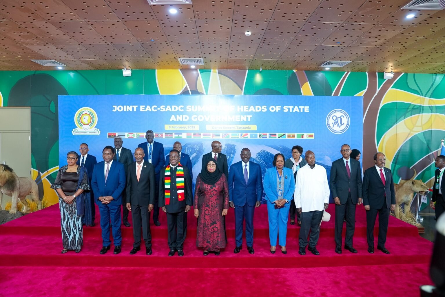 La SADC et l’EAC ordonnent le retrait des forces armées étrangères non invitées du territoire de la RDC
