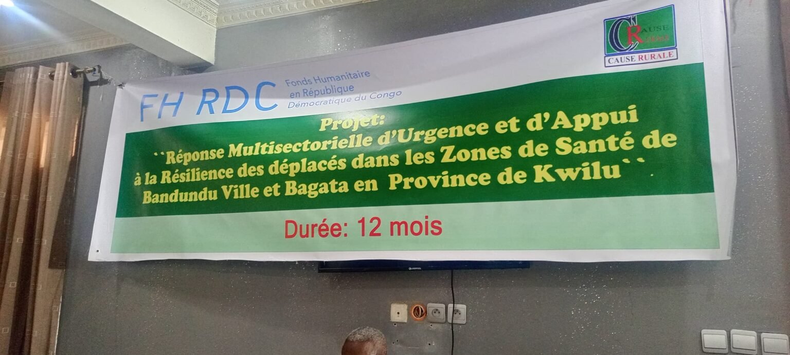 Ocha Alloue 2 millions USD pour Assister plus de 100 000 Déplases de Kwamouth