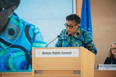 A Genève, Judith Suminwa appelle «à des sanctions dissuasives contre le Rwanda »