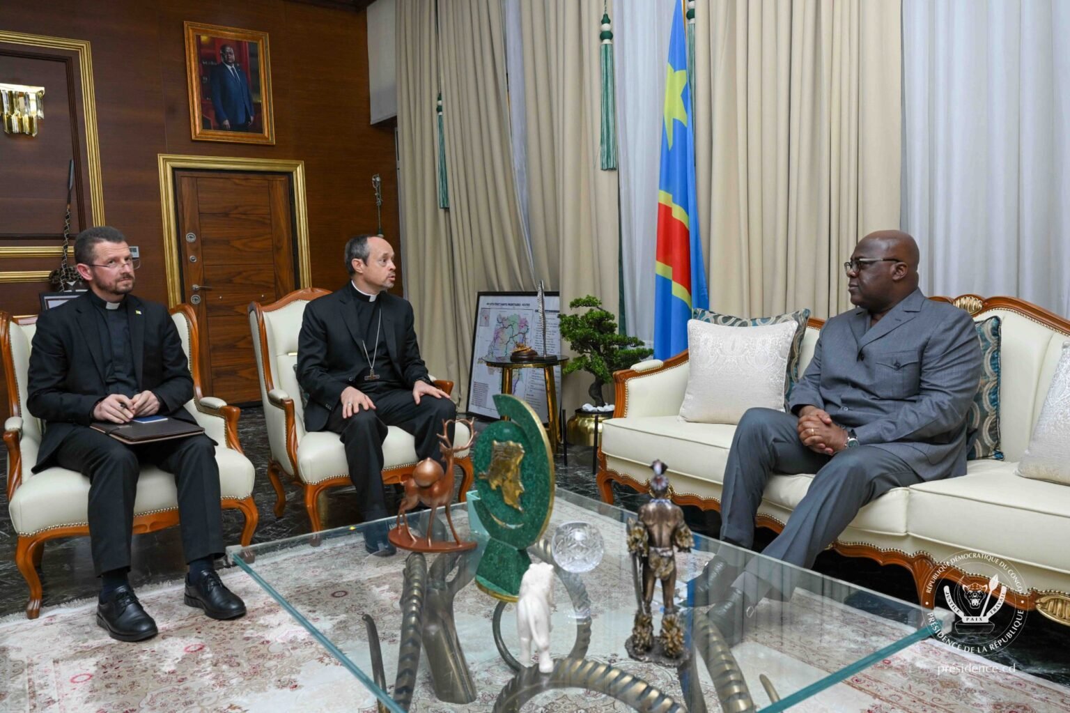 EST DE LA RDC: Le Pape François Prône Le Dialogue, Selon Le Nonce Apostolique