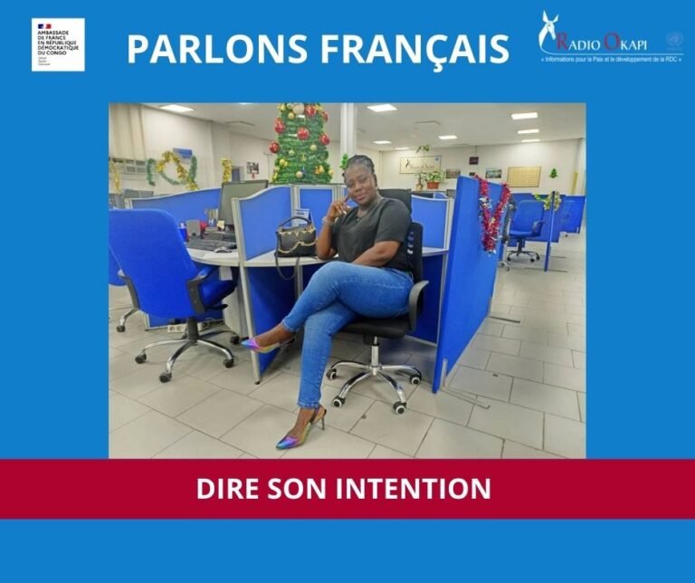 Intention désir de fils | Radio okapi