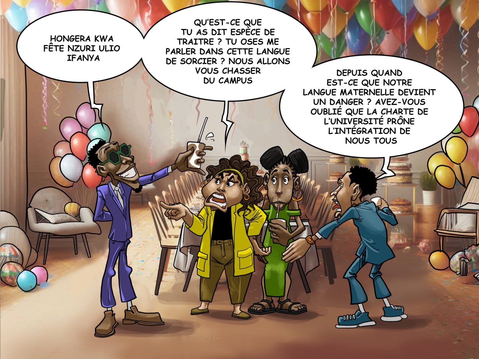 Quand Ta Langue Maternelle Devient Un Sujet d’Enquiétude