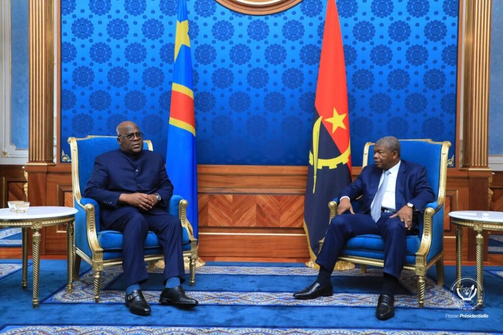 Une désagrégation de kinshasa en présence à luanda pour des négociations avec le m23