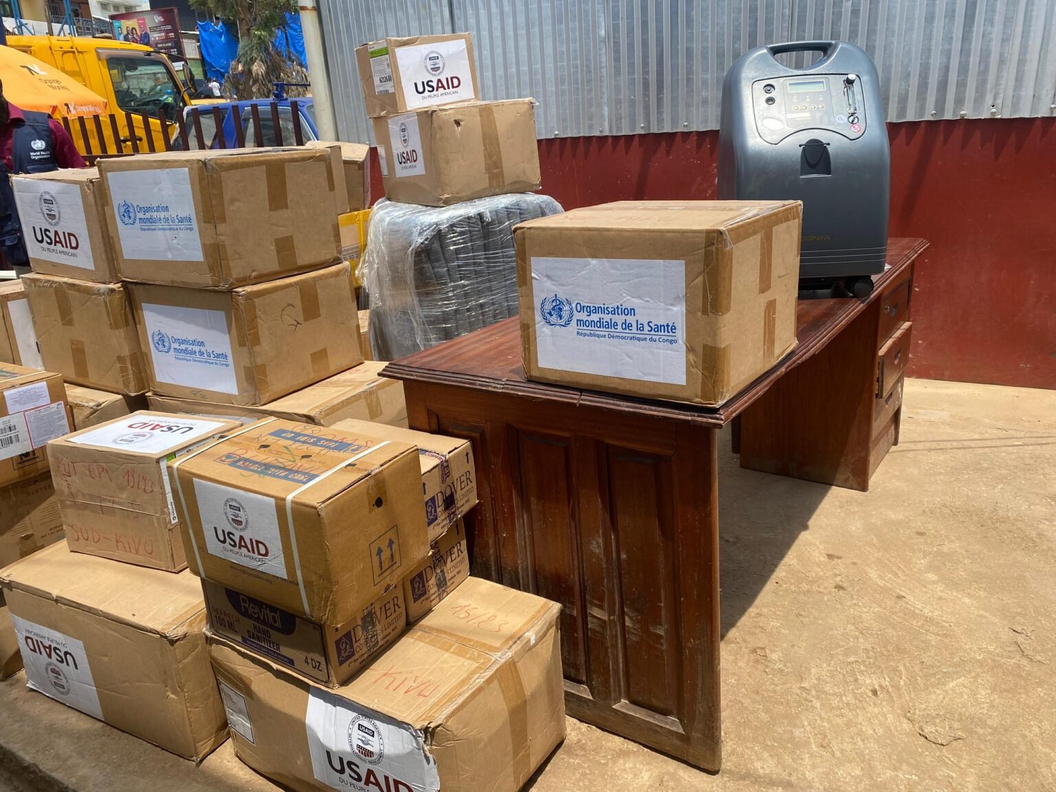 L’OMS a facilité l’acheminement d’au moins 500 poches de sang à Goma