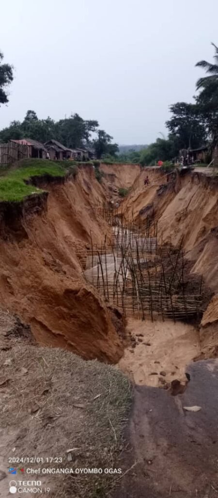 Les habitants de Beni appelés à quitter les endroits dangereux en saison pluvieuse