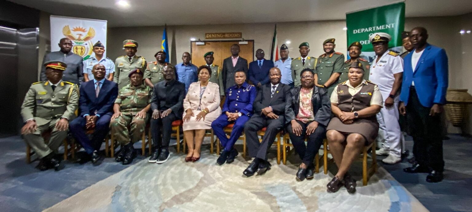 La Rdc et L’Afrique du Sud Échangent sur des modalités de relance d’Unse coopération militaire Bilatéale Renforquee