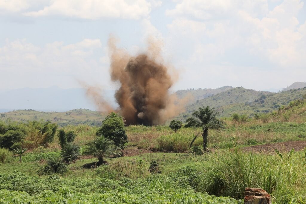 Irumu: destruction de 21 roquettes à boga