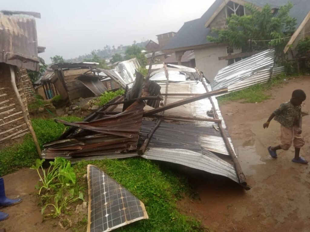 La Pluie Détruit Plusieurs Maisons à Bukama