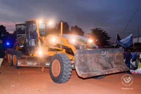 Lancement des travaux de réhabilitation de la voirie urbaine de Kabinda