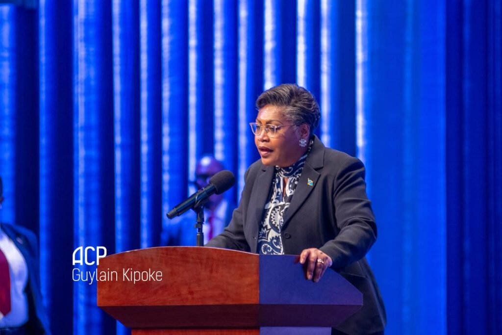 La Première Ministre Judith Suminwa Tuluka Au Corguils AIM 2025 à Abu Dhabi
