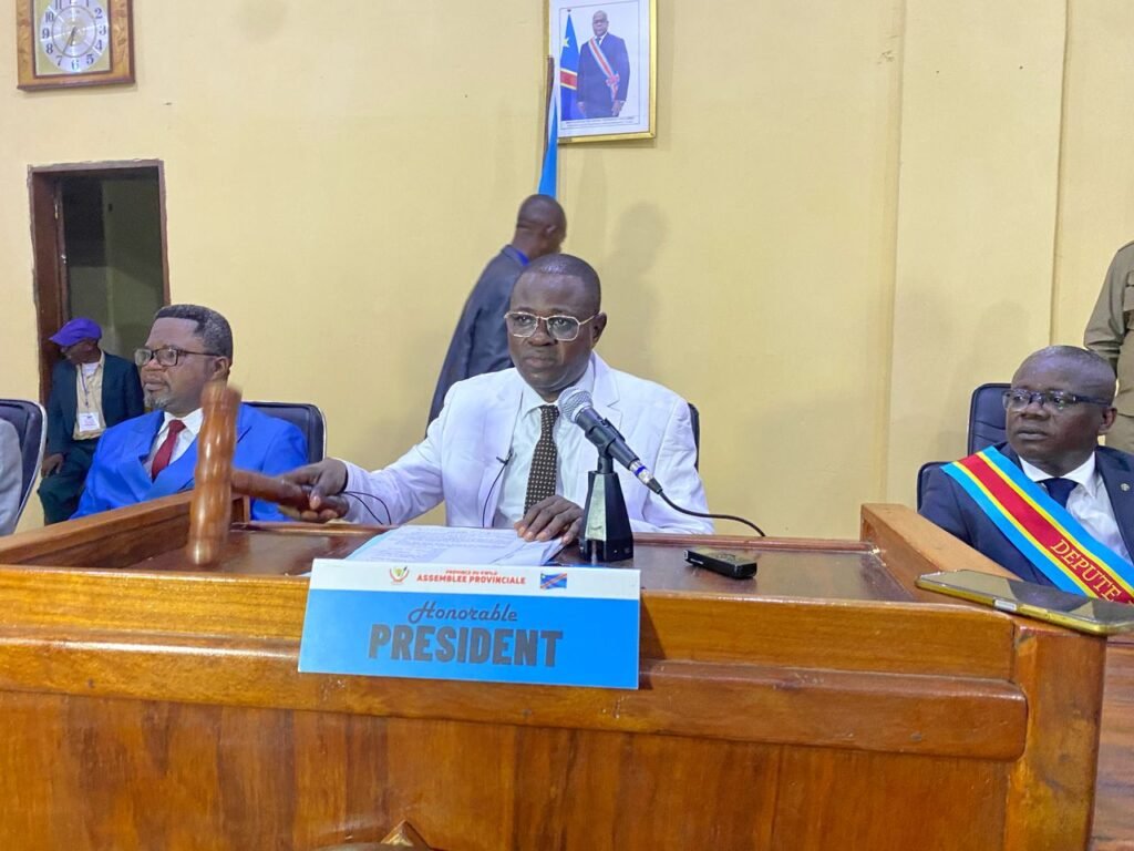 Ouverture de la première session ordinaire de l’assemblée provinciale du Kwilu