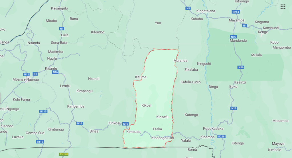 Retoure Progressif de la Paix dans le territoire de Kimvula aptrès les Incursions des Miliciens Mobondo