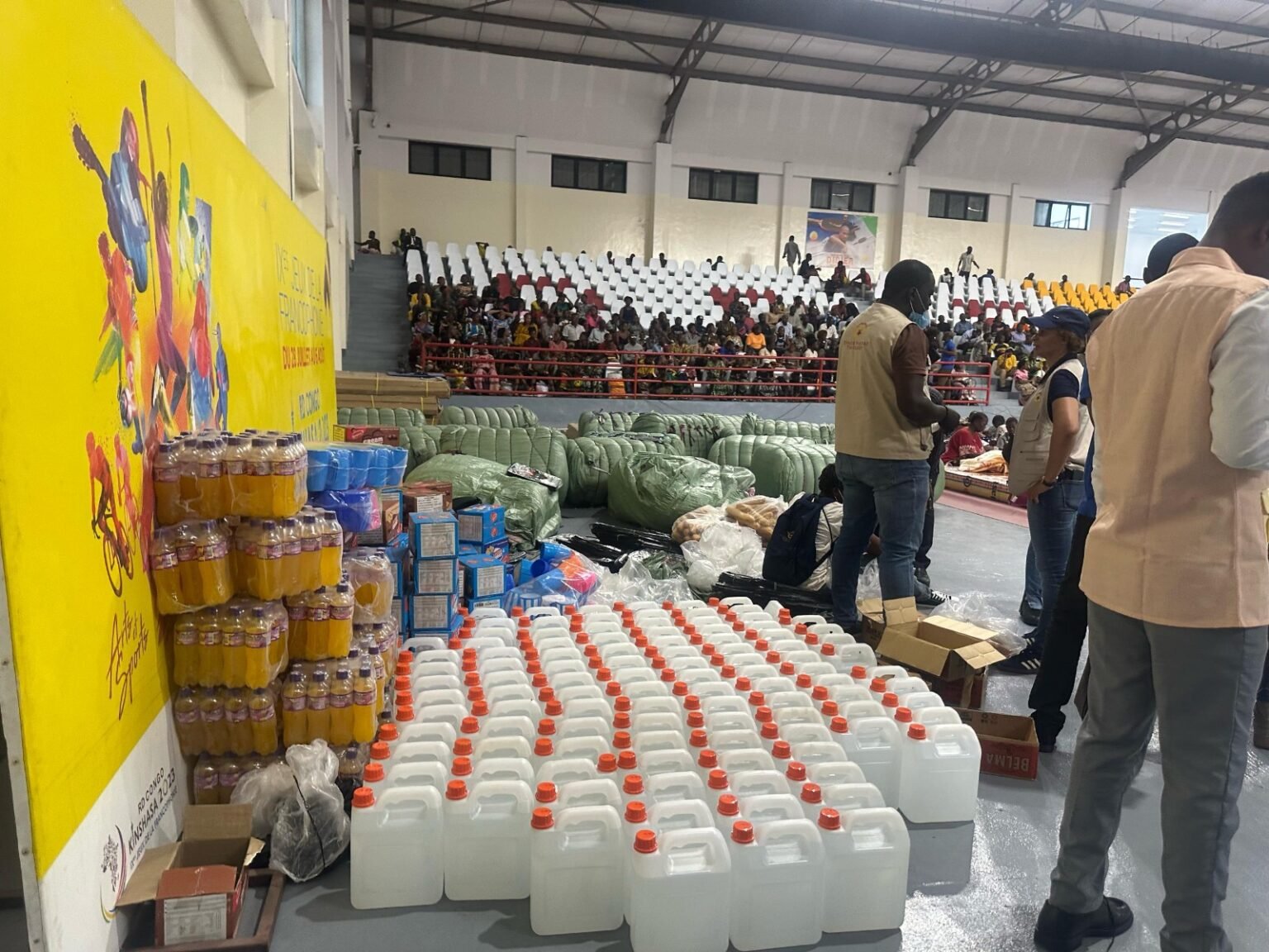 Inondation à kinshasa: 14 communes et sites d’héberge des sinistrés devinis en eau potable