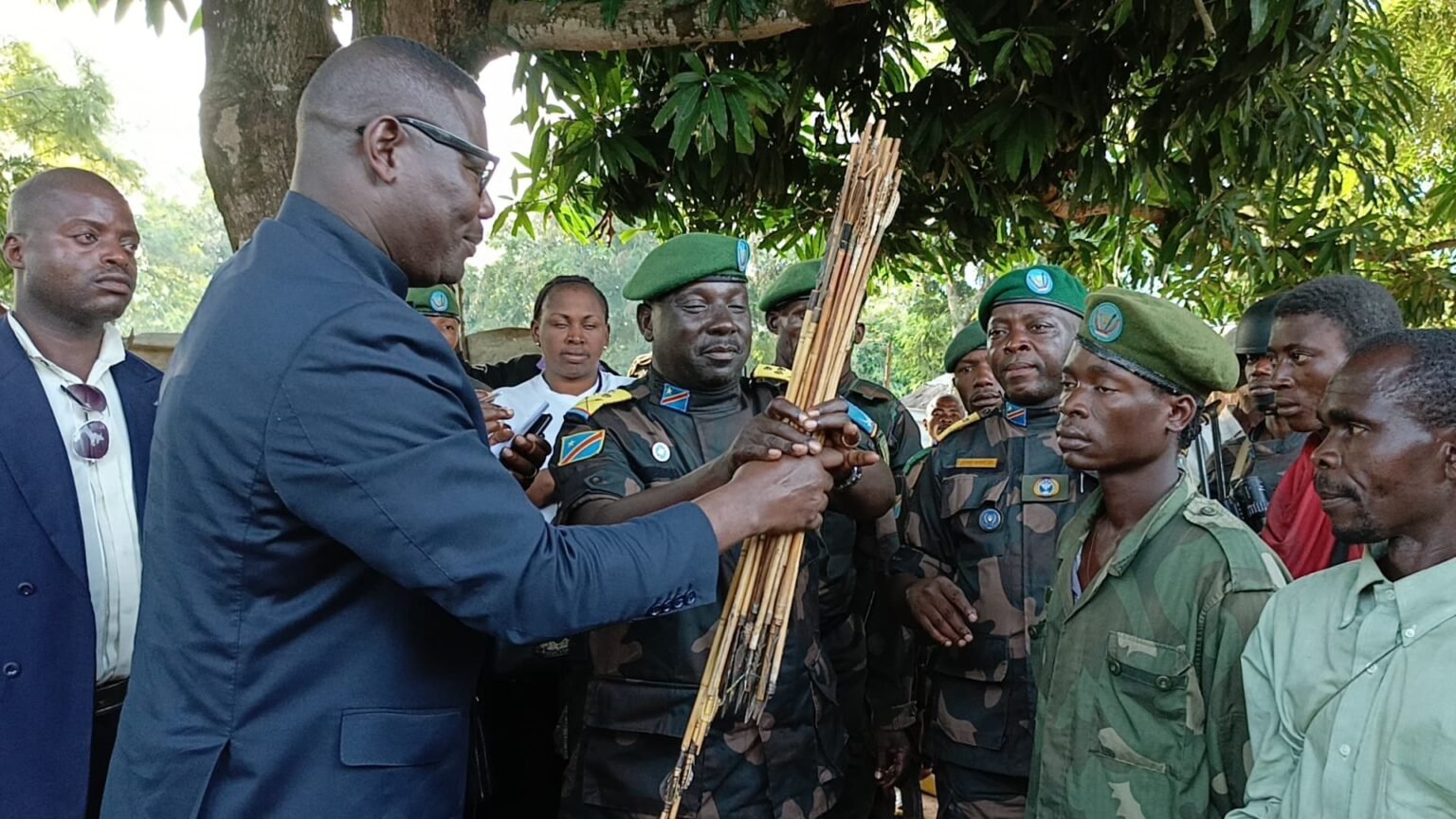 Tanganyika : la milice Fimbo na Fimbo adhère au programme de désarmement volontaire
