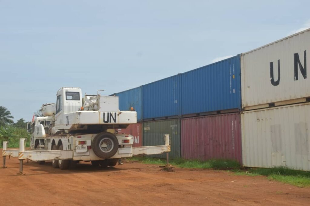 Beni : la MONUSCO remet à l’OR le premier lot de matériel pour le pont Semuliki