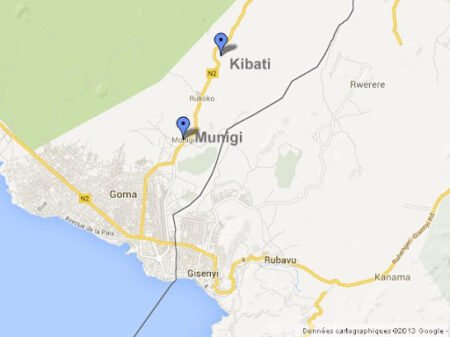 Nord-Kivu : les rebelles du M23 signalés à Kashebere et Kibati