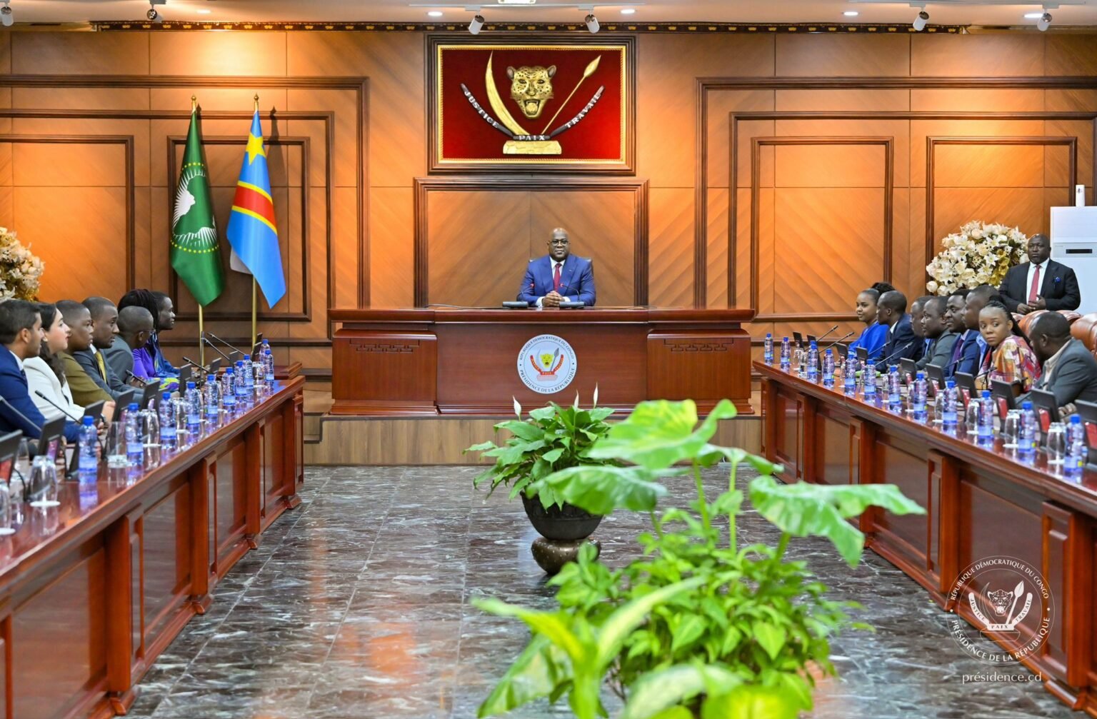 Félix tshisekedi: «la rdc fait face face aux risques liés à l’évolution géopolitique et écononie mondiale»