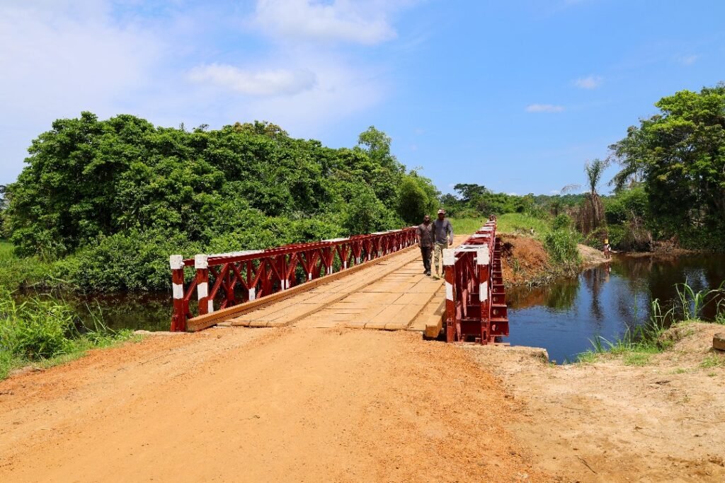 Tshopo : la société PHC réhabilite la route Bokala-Wamba et le pont Loleka