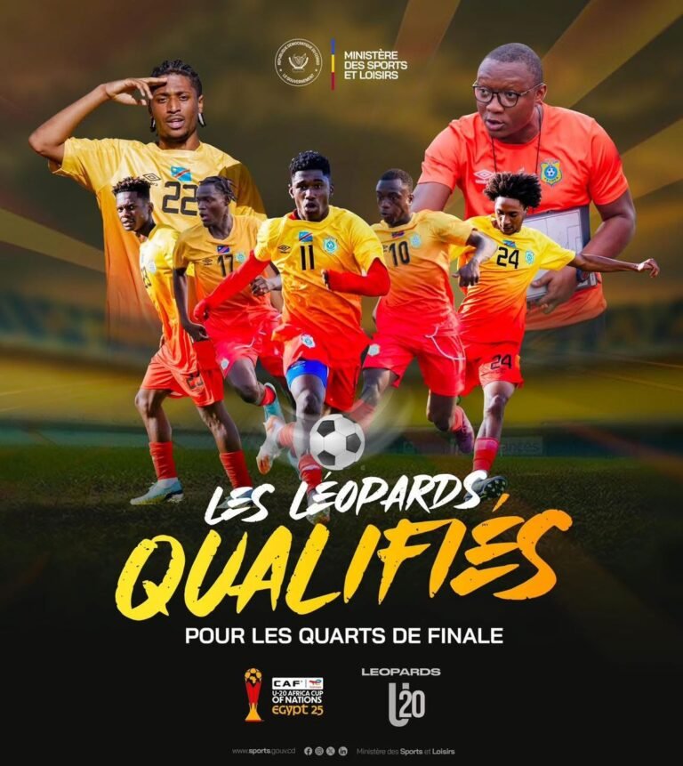 CAN-20: La RDC Qualifiée Malgre sa Défaite Face au Sénégal (0-1)