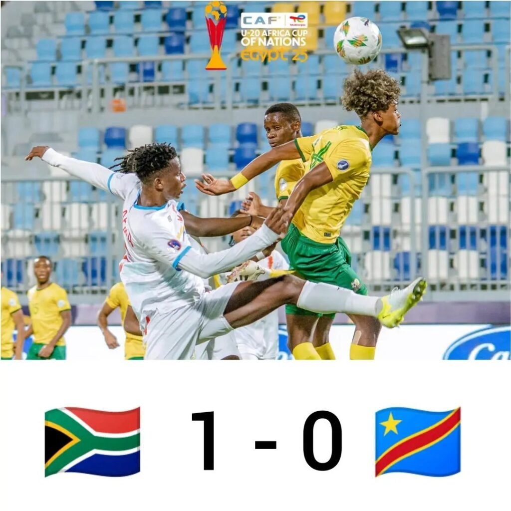 Foot-Can U20: la rdc s’arrête en Quarts et Manque le Mondial