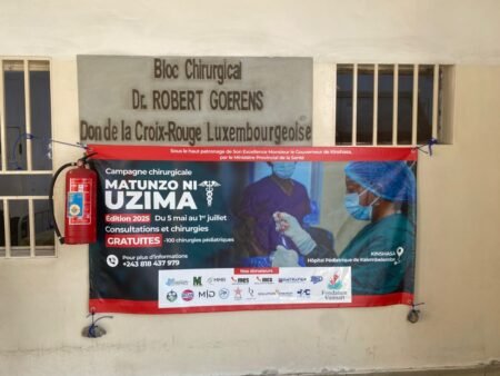 Kinshasa: 100 Enfants Assiste à la Campagne de Chirurgie GRATUIT
