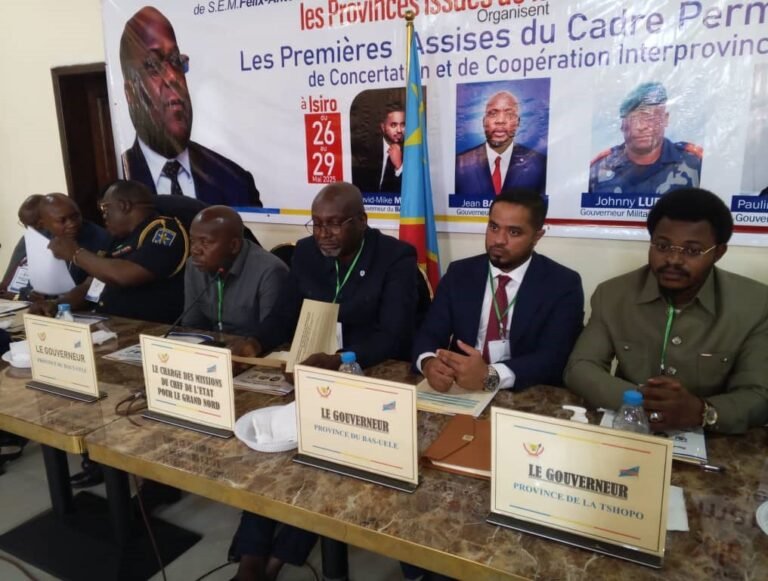 RDC : les 4 provinces de la Grande Orientale déterminées à mutualiser les efforts
