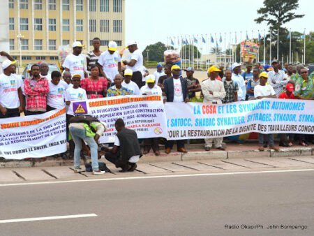 Kinshasa : pour certains kinois, la fête du travail rappelle les droits des travailleurs