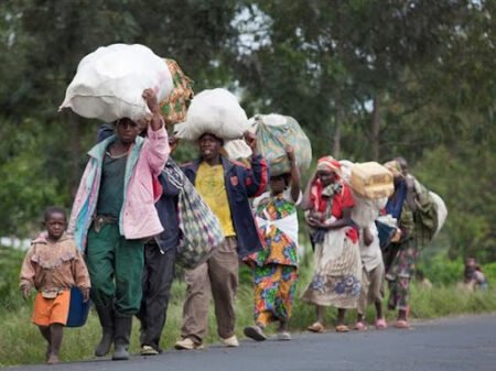 Rutshuru: Au Moins 900 Familles affluent vers Bambo-Centre à la suite des combats Entre Wazalendo et M23