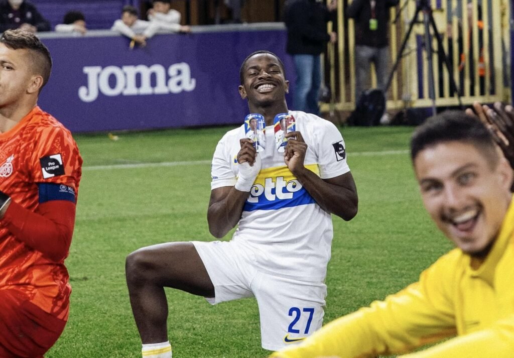 Noah Sadiki tout proche de l’exploit avec l’Union Saint-Gilloise !