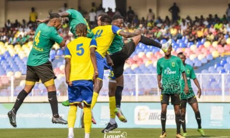 Linafoot / Play Off: FC Les Aigles du Congo Reste en Tête APRÈS SA Victoire Sur Sanga Balende (3-2)